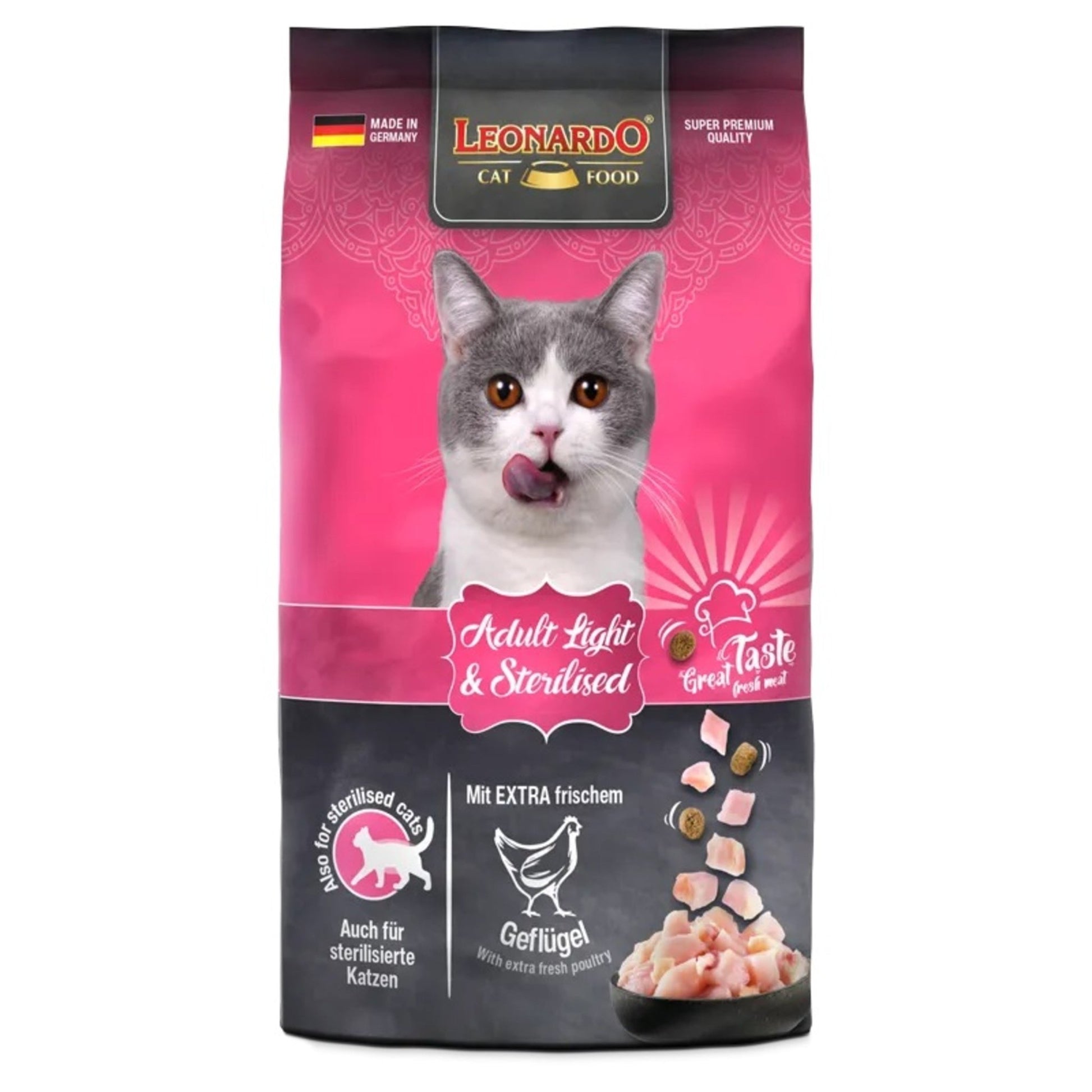 Leonardo & Belcando Cat Food | 減脂成貓乾糧 - SugarPet 寵甜