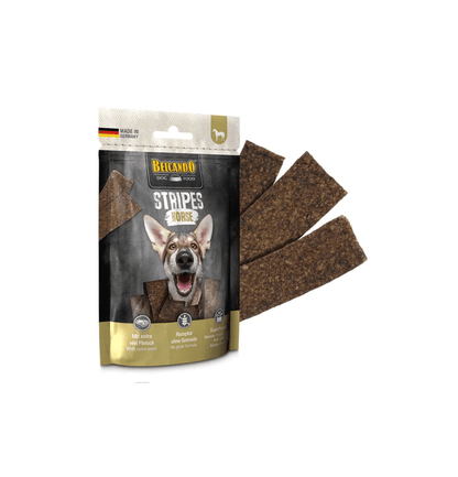 Leonardo & Belcando Dog Food | 溫和風乾零食肉條系列 70g - 馬肉 - SugarPet 寵甜