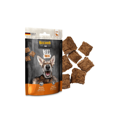 Leonardo & Belcando Dog Food | 溫和風乾零食肉塊系列 90g - 鴨肉 - SugarPet 寵甜