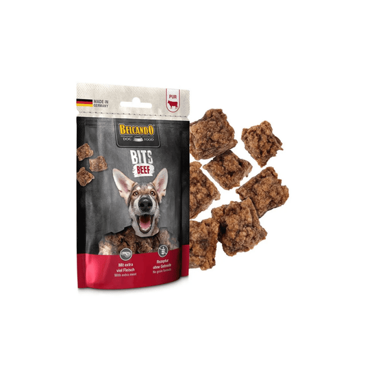 Leonardo & Belcando Dog Food | 溫和風乾零食肉塊系列 90g - 牛肉 - SugarPet 寵甜