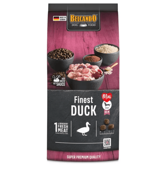 Leonardo & Belcando Dog Food | 鴨肉精細顆粒狗乾糧 - SugarPet 寵甜