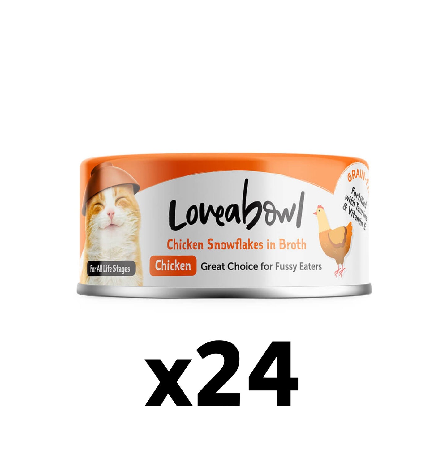 Loveabowl | 挑食天然嫩雞貓罐頭 70g - SugarPet