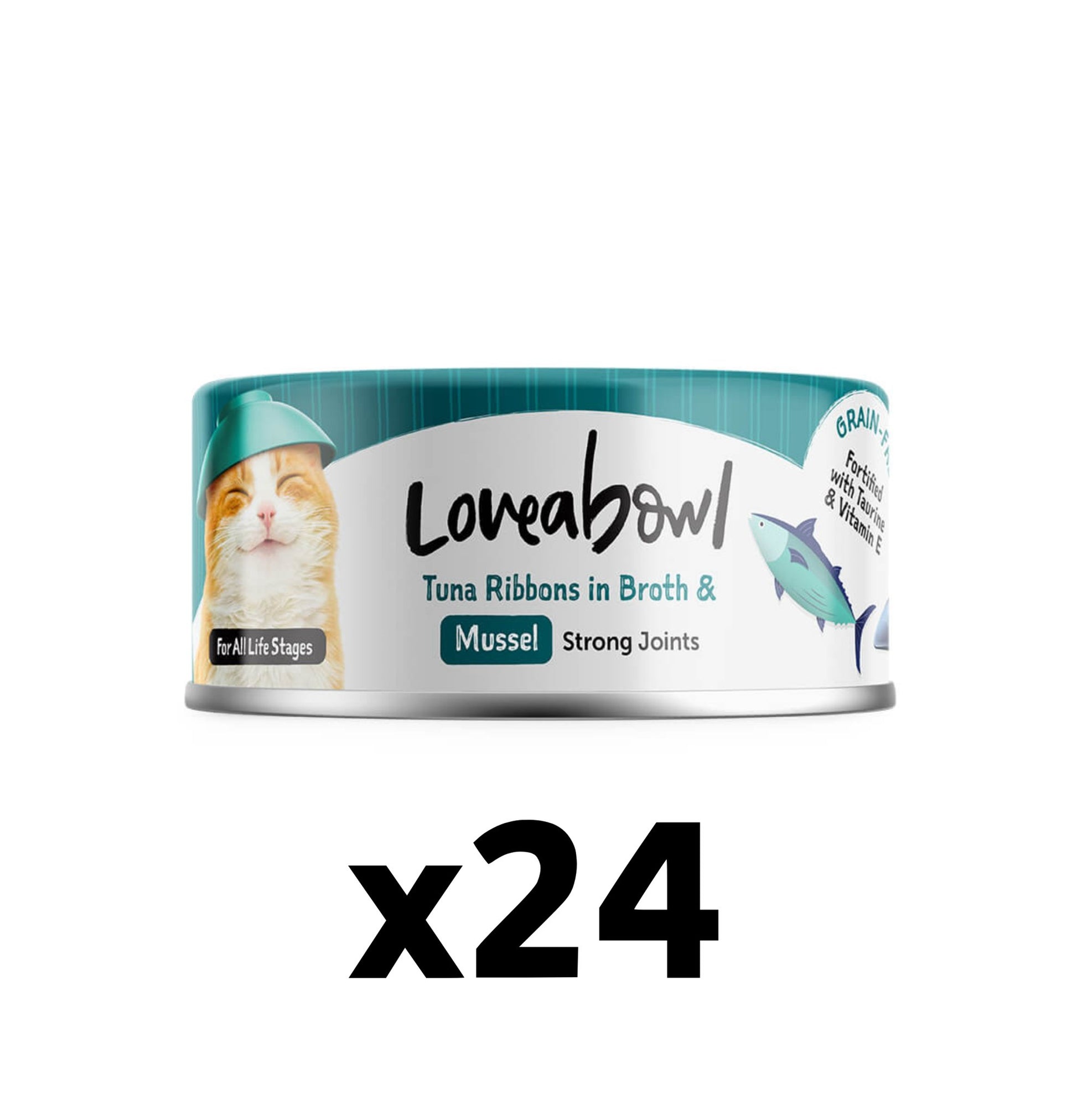 Loveabowl | 強關吞拿魚青口貓罐頭 70g - SugarPet