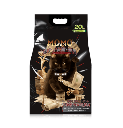 MOMOcare | 生態七重奏火山灰納米豌豆貓砂 2.0mm 8L - SugarPet 寵甜