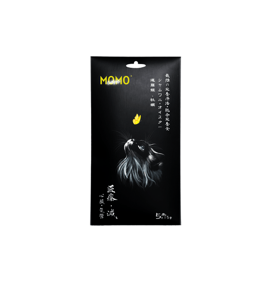 MOMOcare 萌寵守護 | 守護功能性主食軟肉泥條貓小食 - 暹羅鱷 + 牡蠣 - ⼼臟 + 氣管 - SugarPet 寵甜