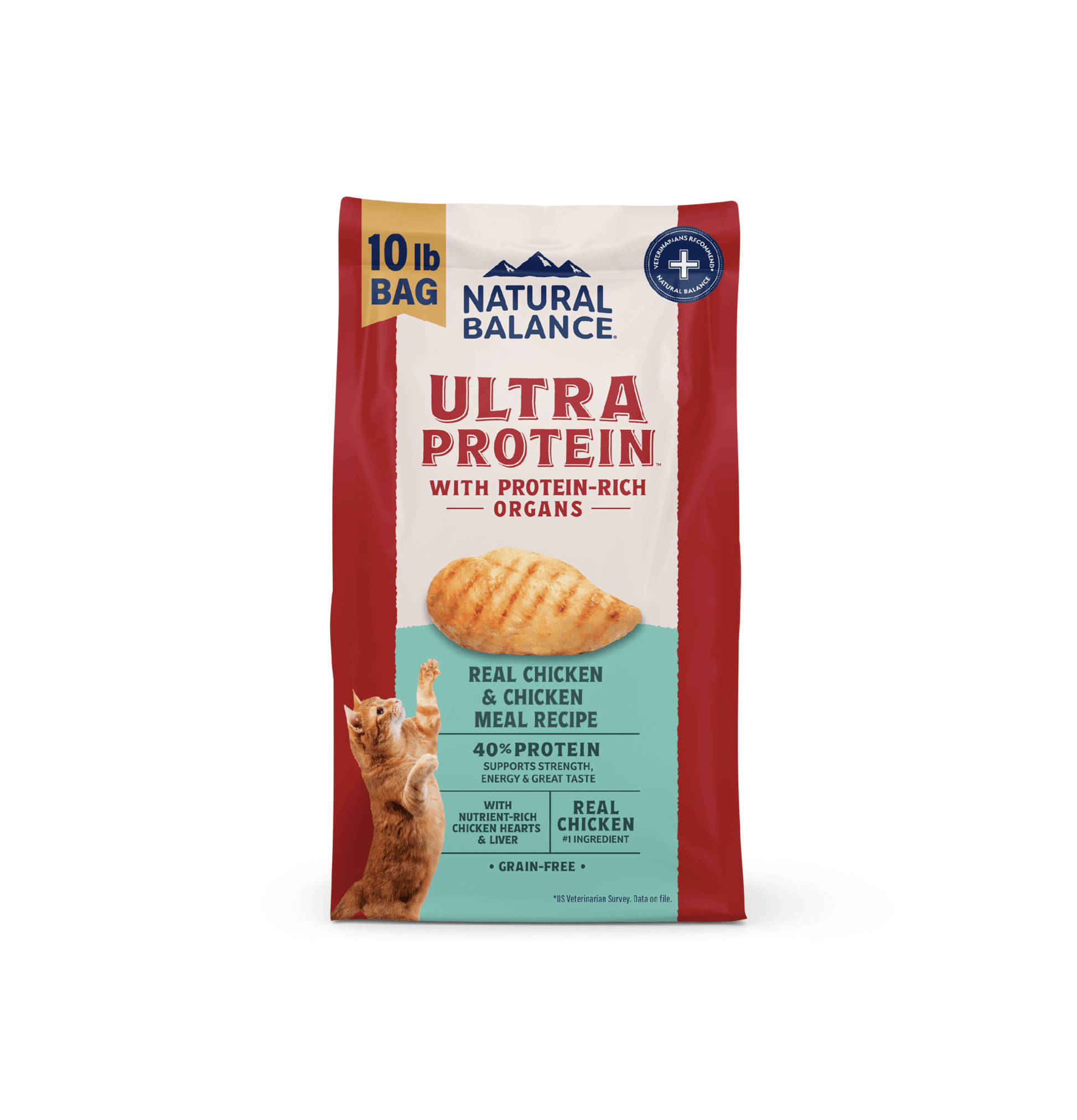 Natural Balance | Ultra Protein 系列 - 頂級雞肉貓乾糧 - SugarPet 寵甜