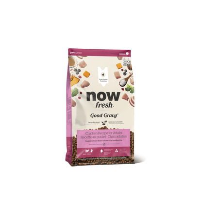 NOW! | 香濃火雞骨湯外層乾糧系列 - 雞肉成貓乾糧 - SugarPet 寵甜