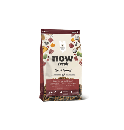 NOW! | 香濃火雞骨湯外層乾糧系列 - 牛肉老犬糧 - SugarPet 寵甜