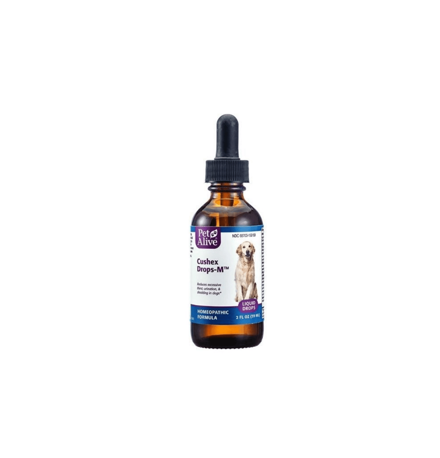 PetAlive | Cushex Drops - M 針對庫欣氏症常見症狀 59ml（貓狗食用） - SugarPet