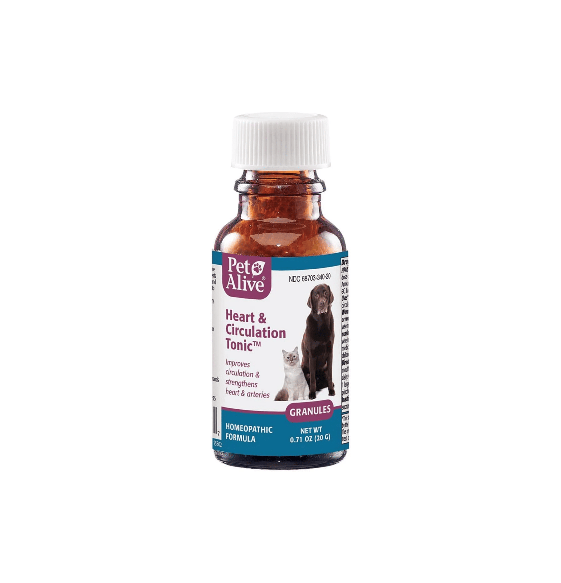 PetAlive | Heart & Circulation Tonic 促進心臟血液循環 20g（貓狗食用） - SugarPet