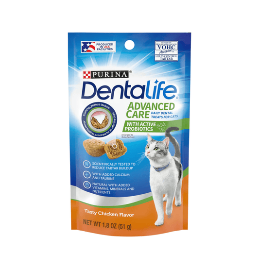 Purina | Dentalife 貓潔齒餅 - 雞肉口味 1.8oz - SugarPet