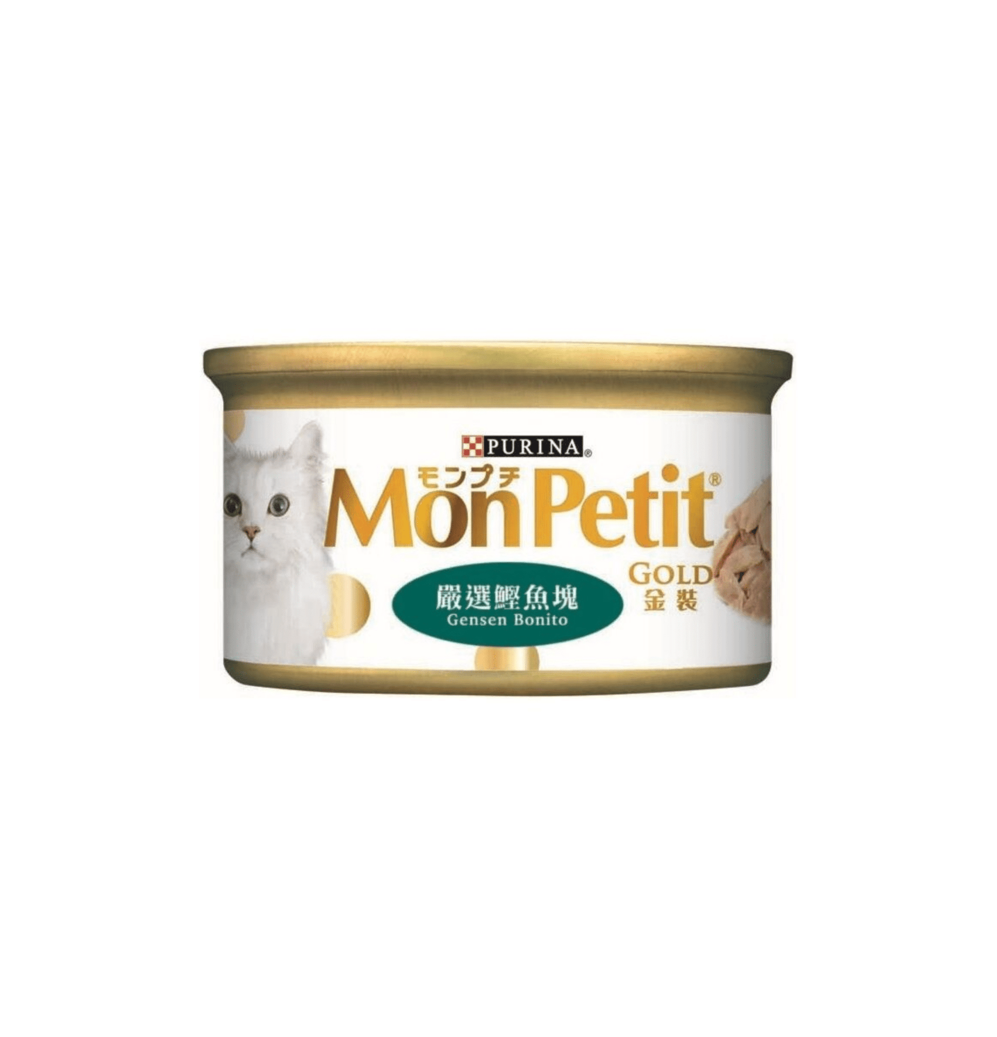 Purina Mon Petit | 金裝 - 肉凍 - 嚴選鰹魚塊貓罐頭 85g - SugarPet
