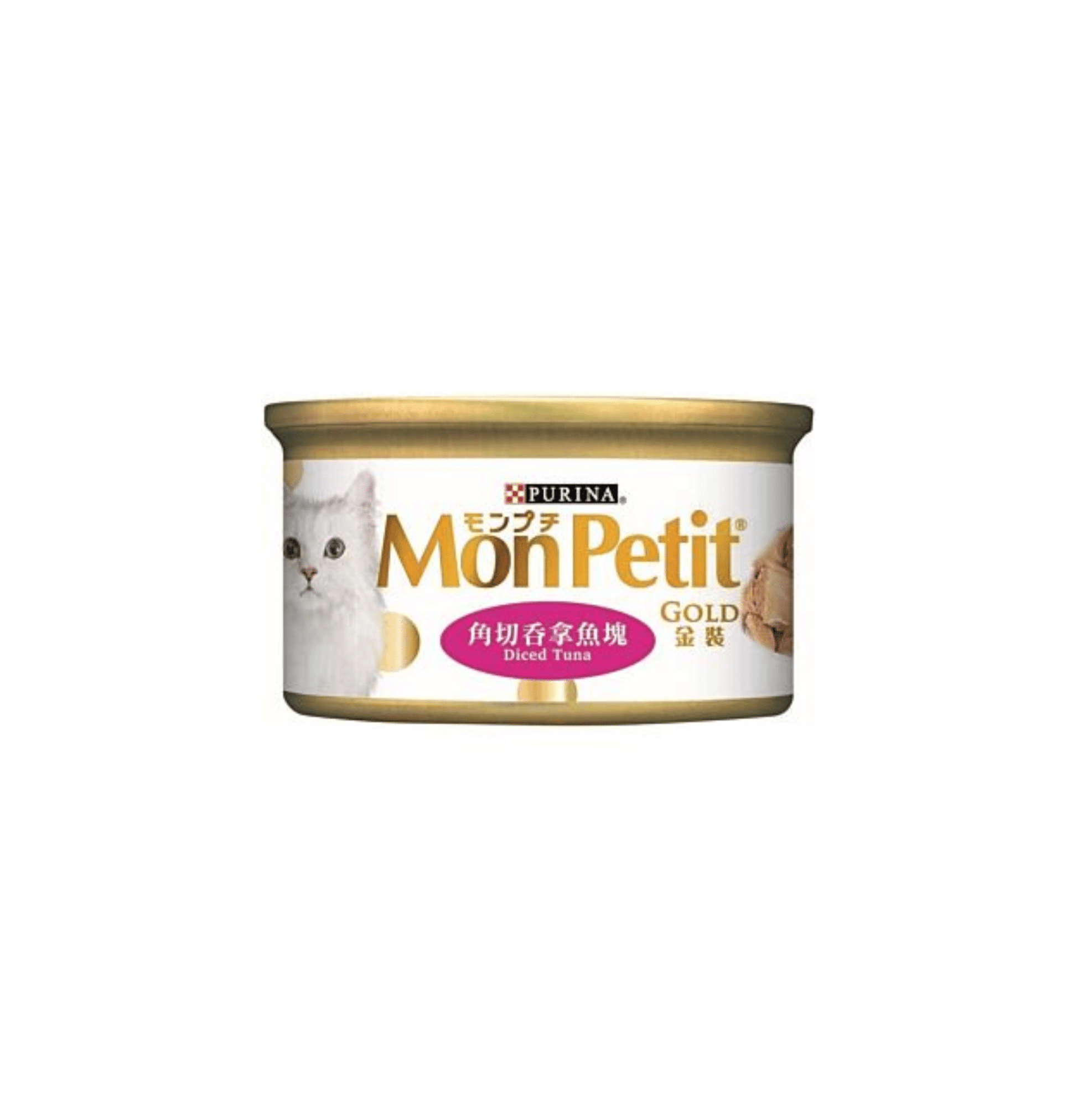 Purina Mon Petit | 金裝 - 汁煮 - 特選吞拿魚片貓罐頭 85g - SugarPet