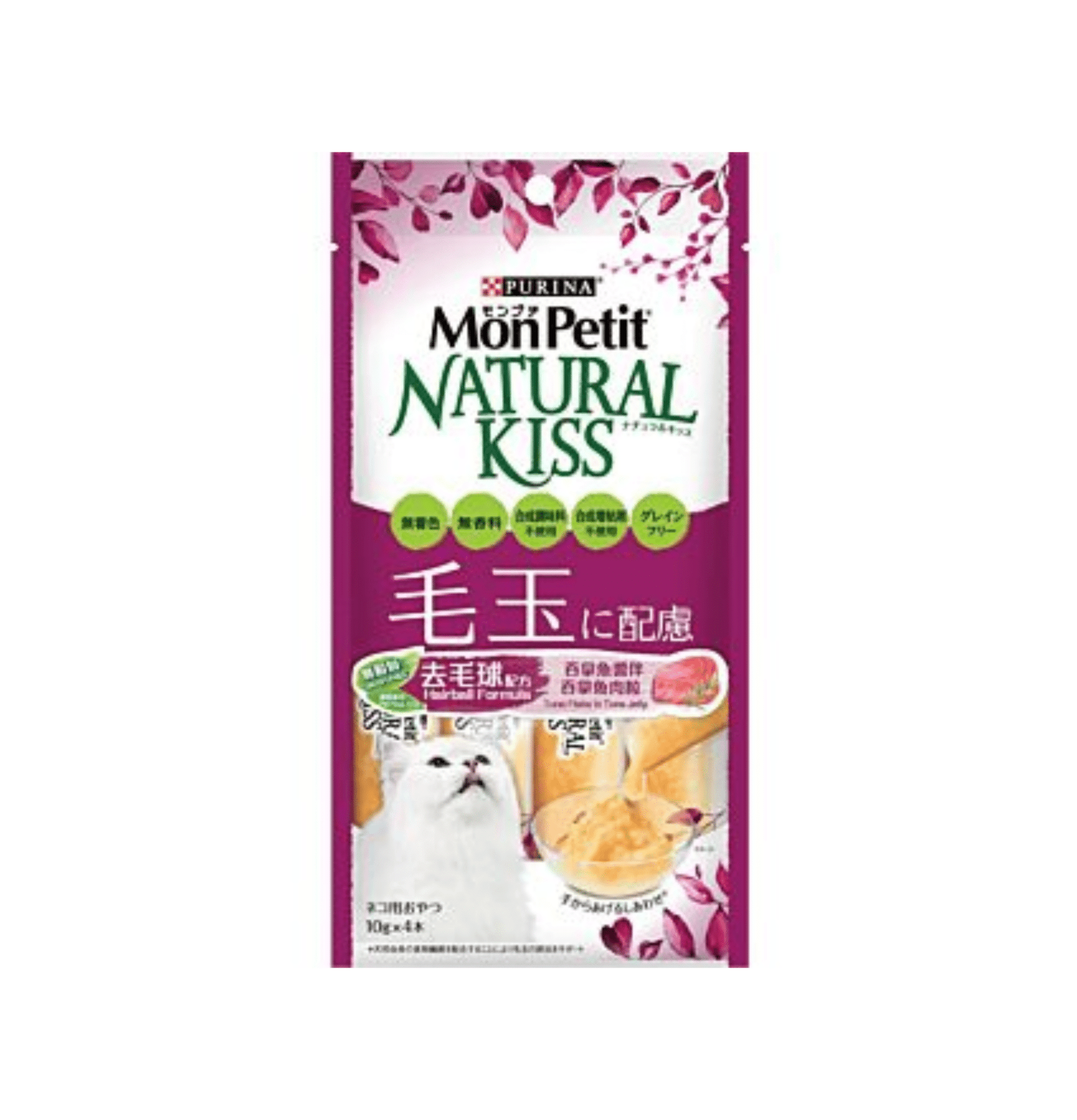 Purina | Mon Petit Natural Kiss 去毛球配方 40G - SugarPet