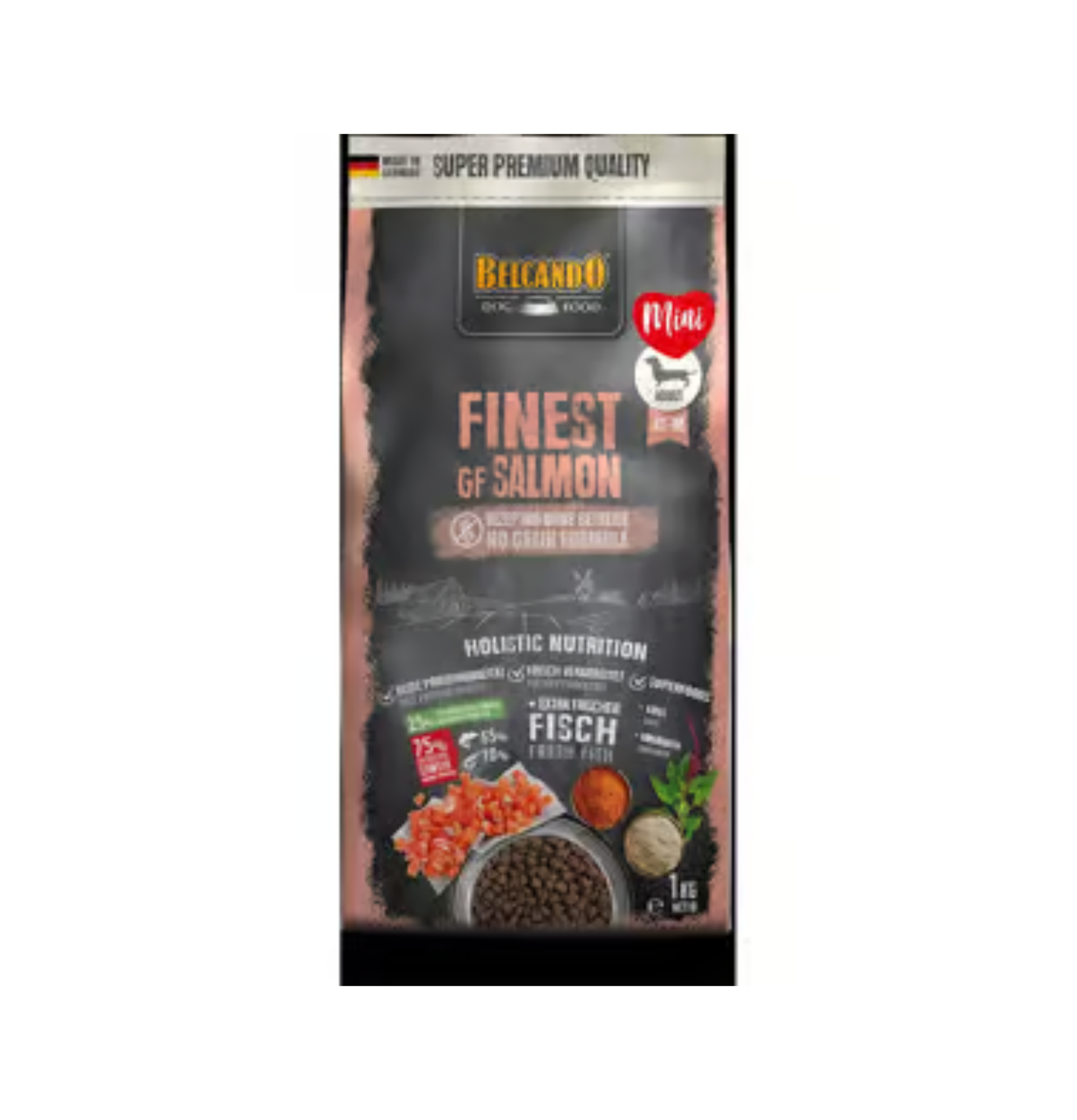 Leonardo & Belcando Dog Food | 精細顆粒無穀物三文魚狗乾糧