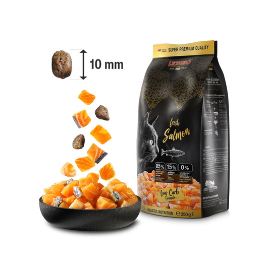 Leonardo & Belcando Cat Food | 無穀物85%鮮肉三文魚 + 家禽成貓貓乾糧