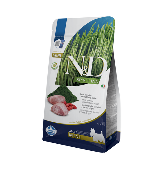 Farmina N&D | 天然螺旋藻無穀物系列 - 羊肉枸杞成犬糧 2.5kg
