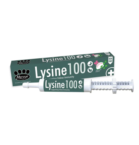 Mervue | Lysine 100 貓用補充劑 30ml（貓食用）