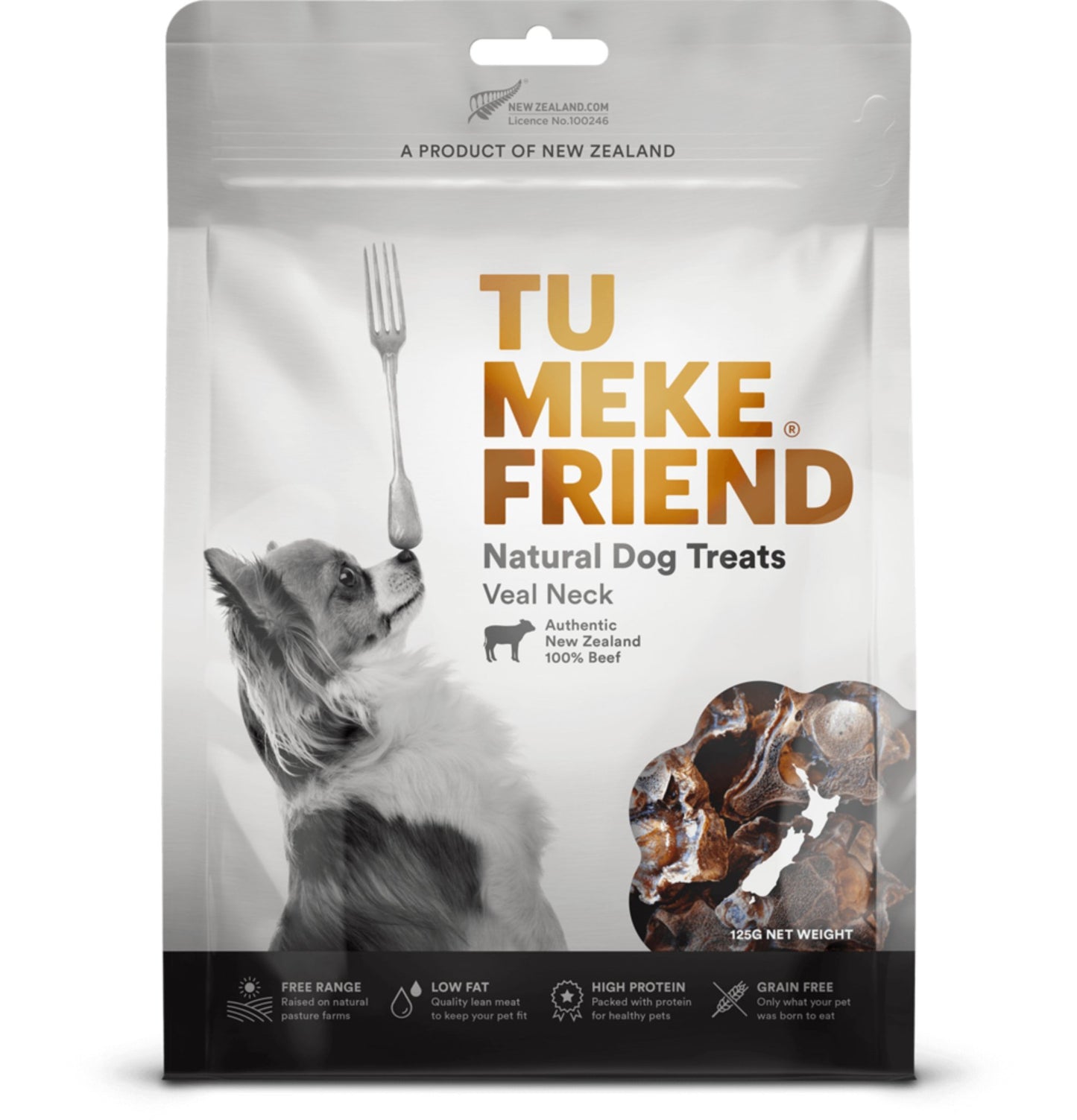 Tu Meke Friend | 100%小牛頸肉 125g - SugarPet