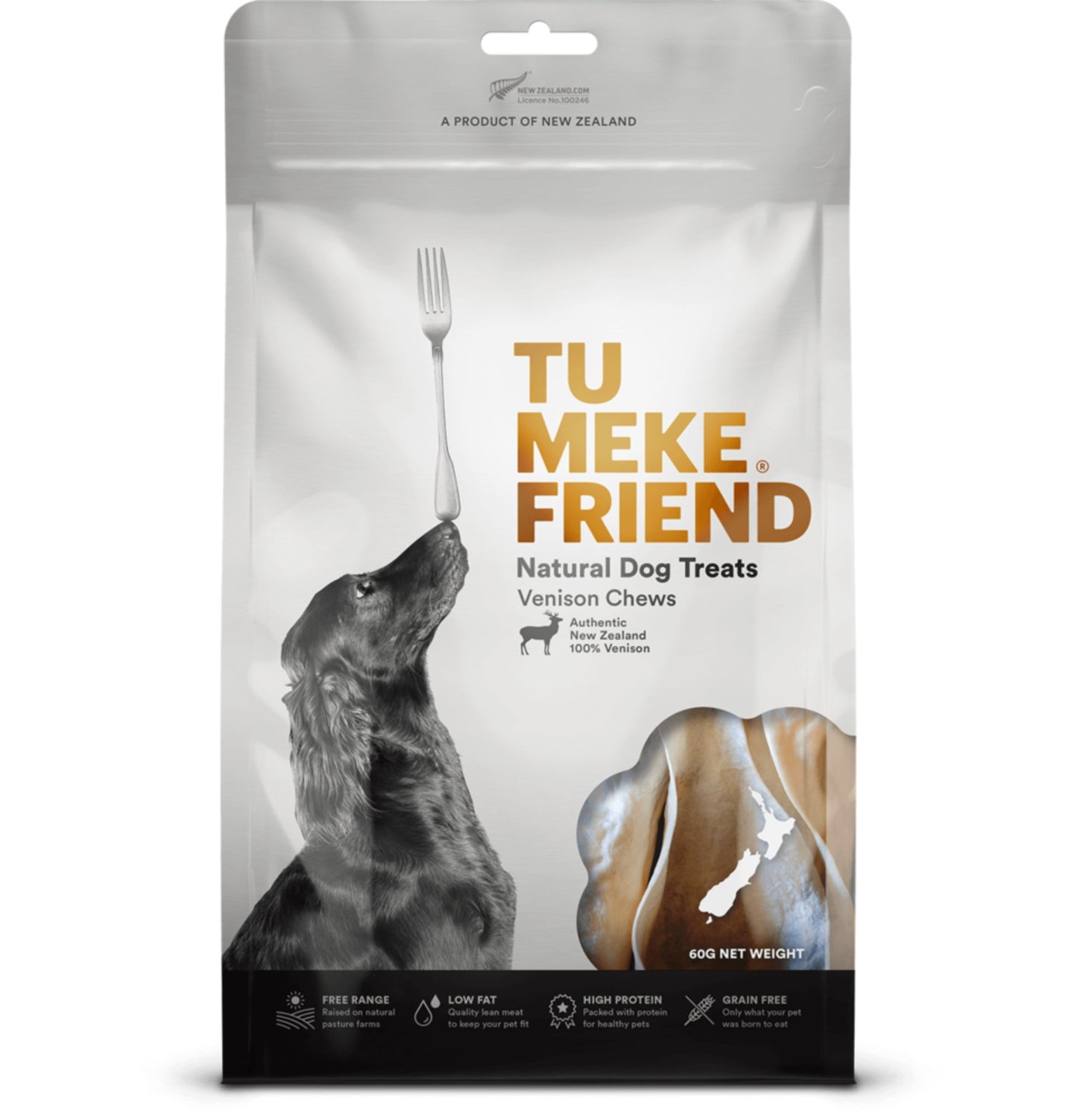 Tu Meke Friend | 100％ 純鹿耳 60g - SugarPet