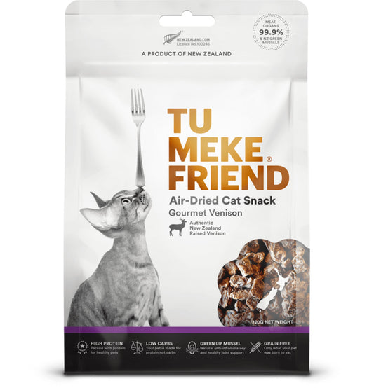 Tu Meke Friend | 風乾鹿肉+牛肉零食 120g - SugarPet