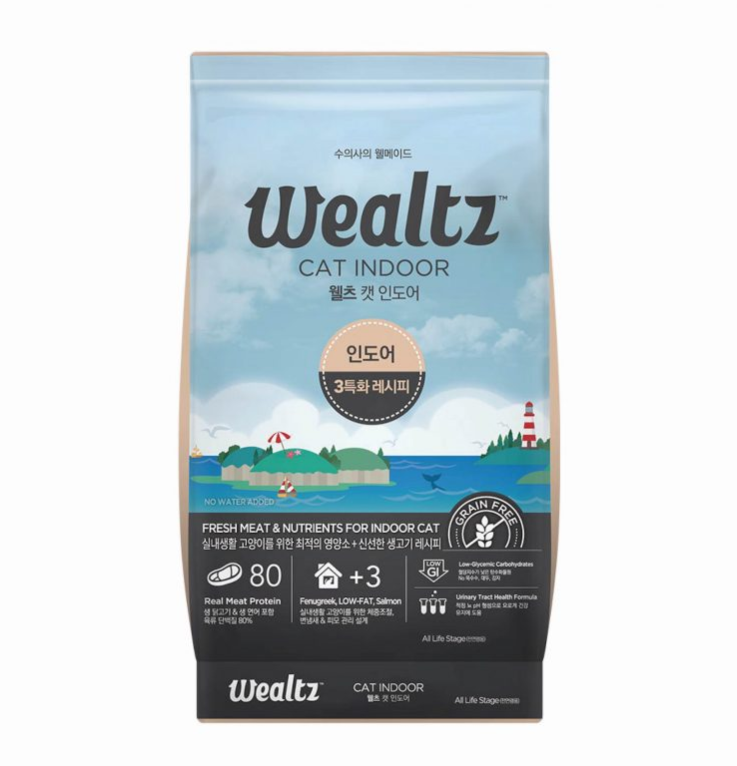 Wealtz | 無穀物室內貓護理貓乾糧