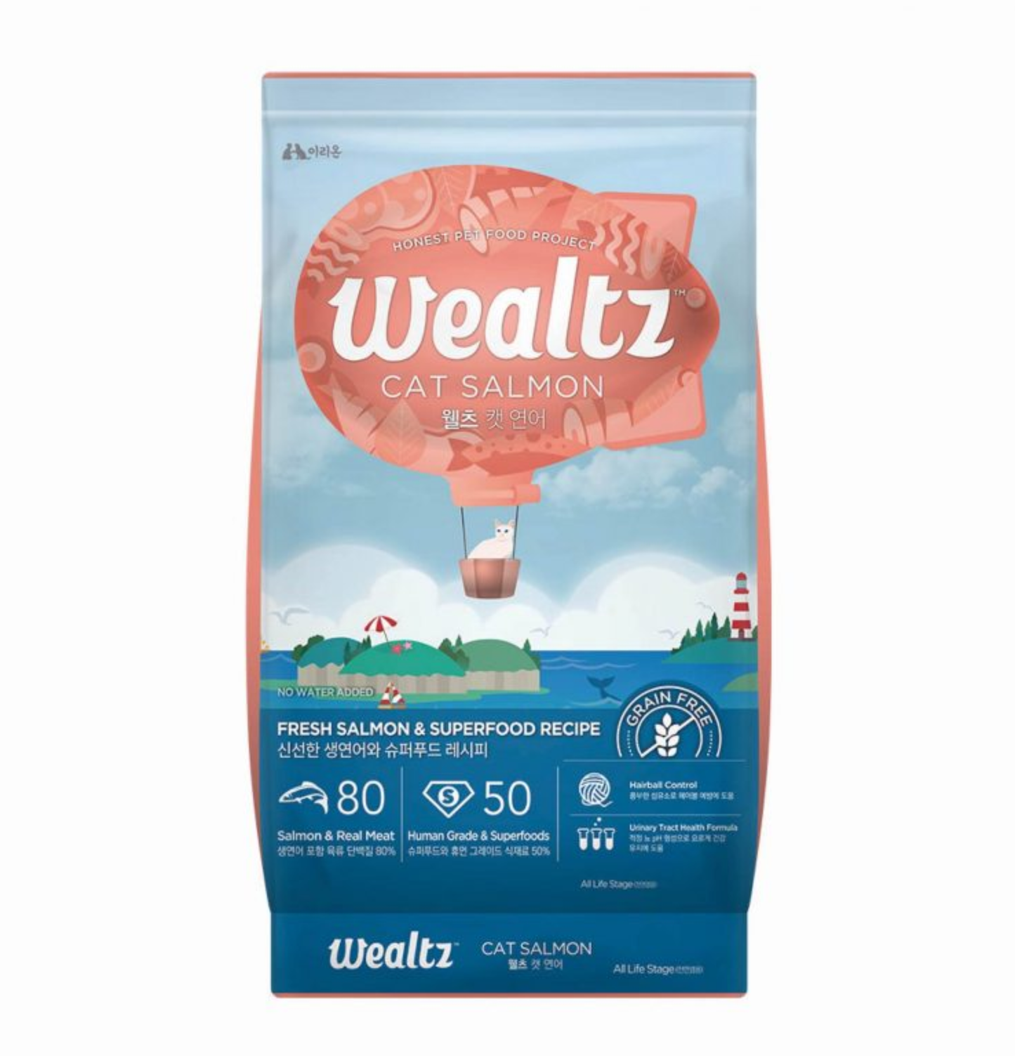 Wealtz | 無穀物三文魚全貓乾糧