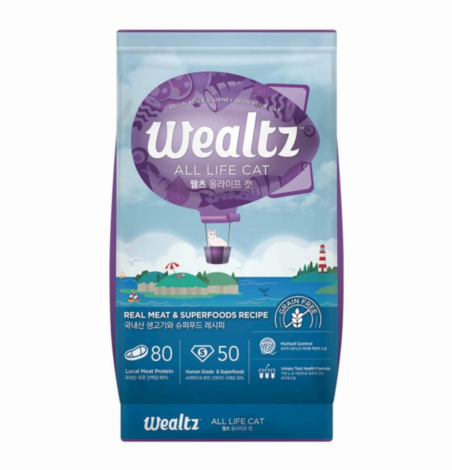 Wealtz | 無穀物鮮雞肉全貓乾糧