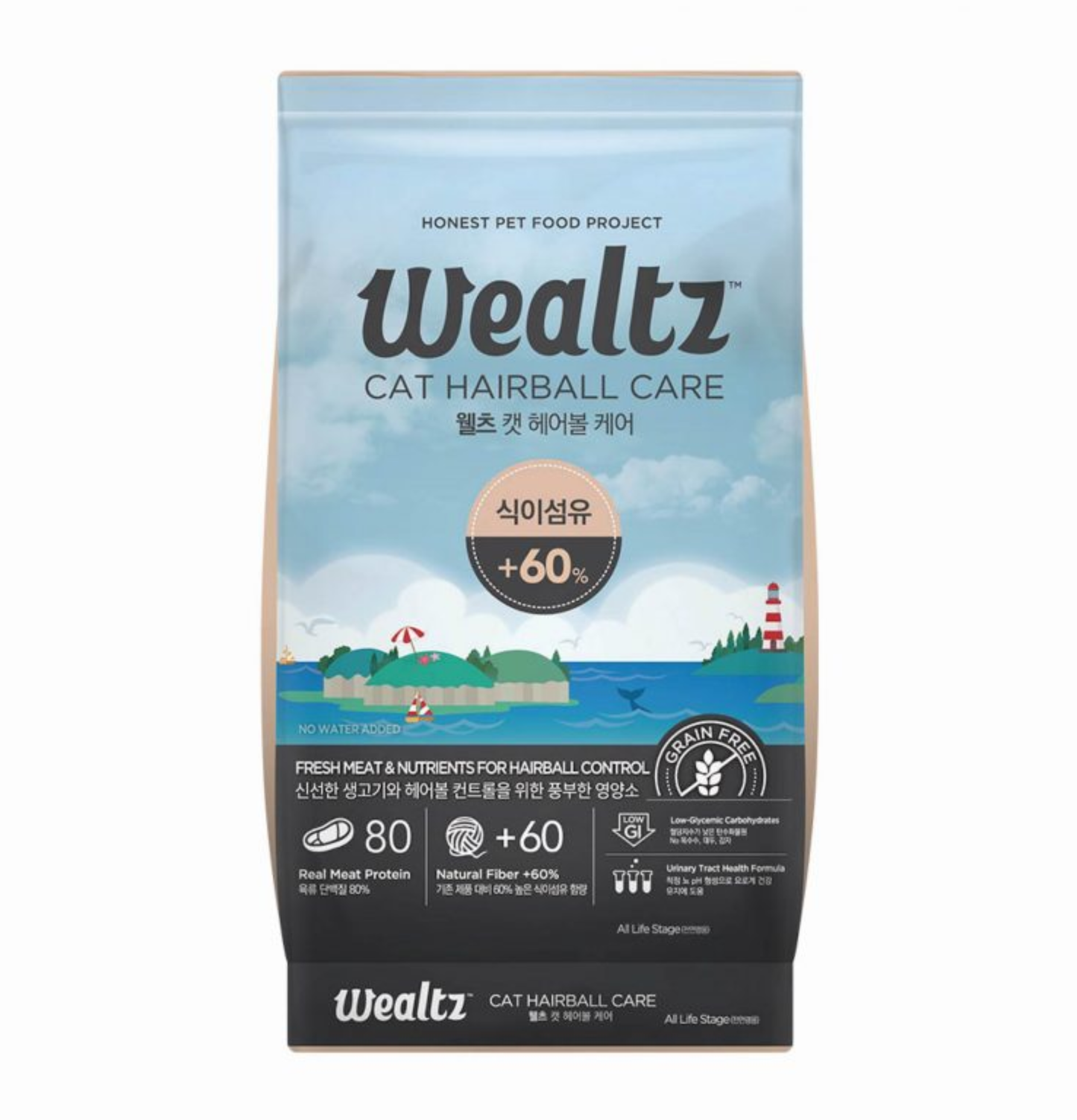 Wealtz | 無穀物毛球控制全貓乾糧