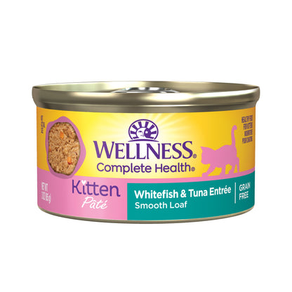 Wellness | Complete Health Pate 白魚+鮪魚+海魚配方幼貓罐頭 3oz - SugarPet