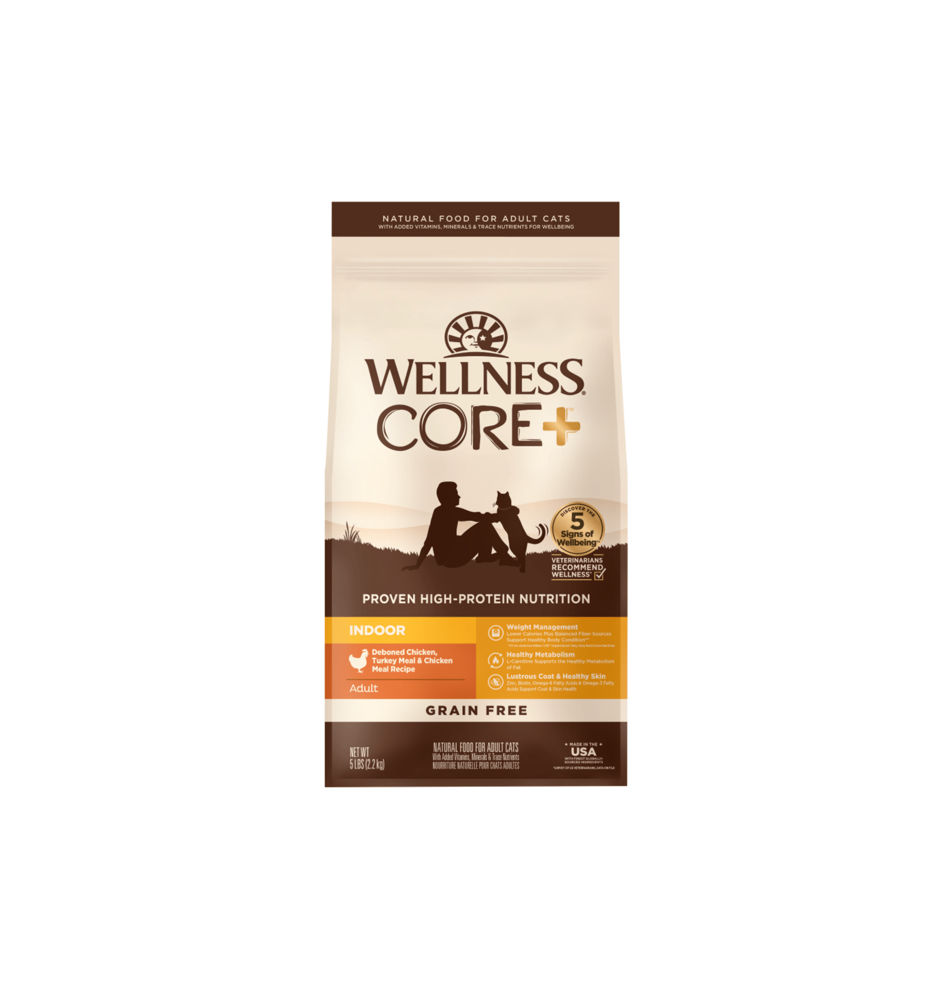 Wellness | Core 無穀物室內除臭配方貓乾糧 - SugarPet 寵甜