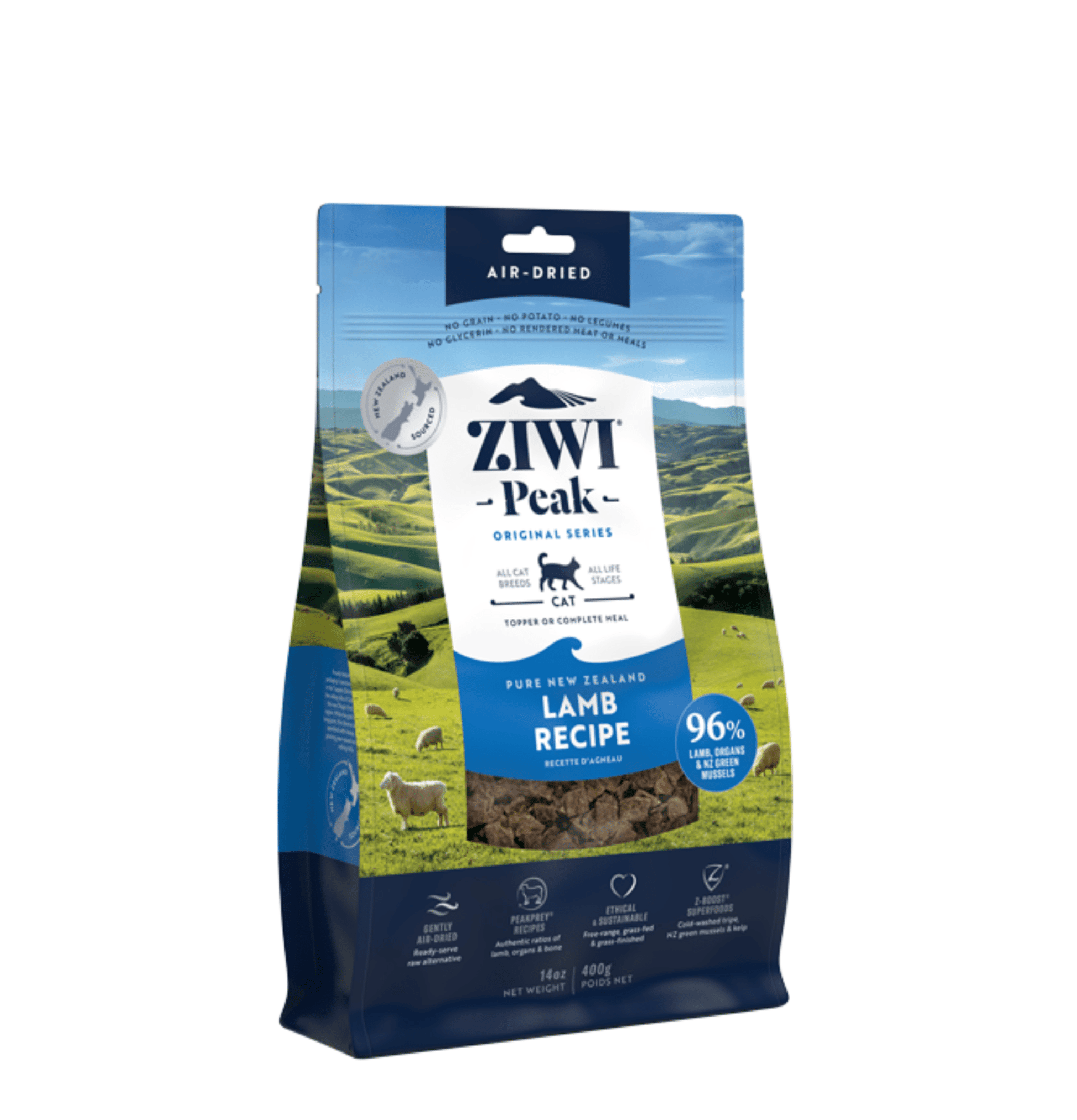 ZiwiPeak | 風乾脫水羊肉貓糧 - SugarPet 寵甜