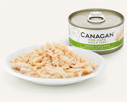 Canagan | 無穀物鮮雞肉貓罐頭 75g