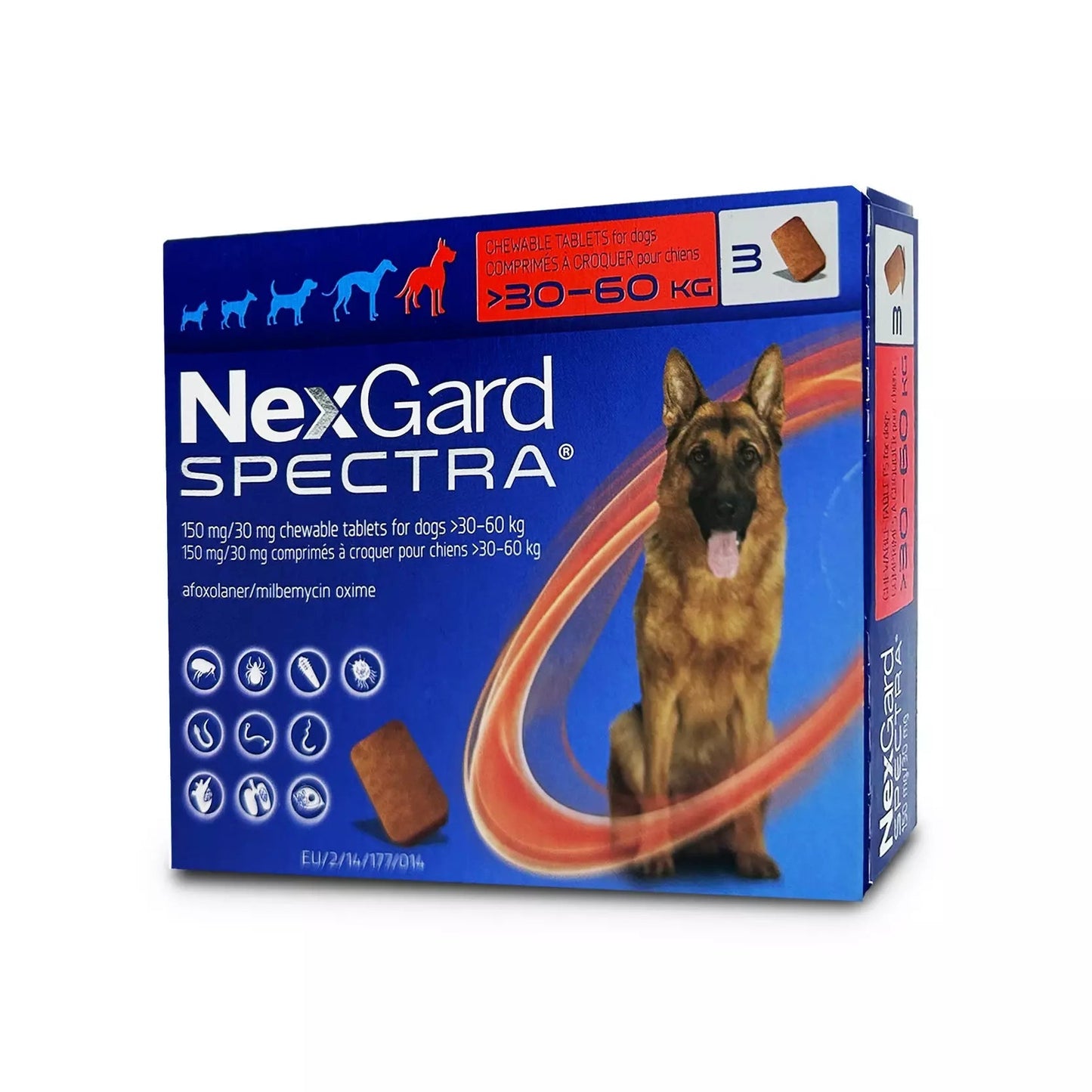 Nexgard | 驅蟲咀嚼片3粒裝（狗用） - SugarPet
